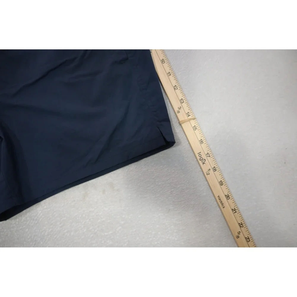 VRST Athletic Gym Shorts Men Large Navy Blue Drawstring Mesh Lined Excellent